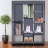 Clothes Rack Storage Organizer (17)