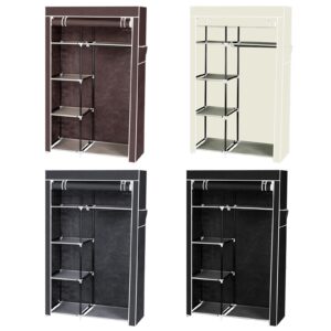 Portable Closet Storage Organizer Wardrobe